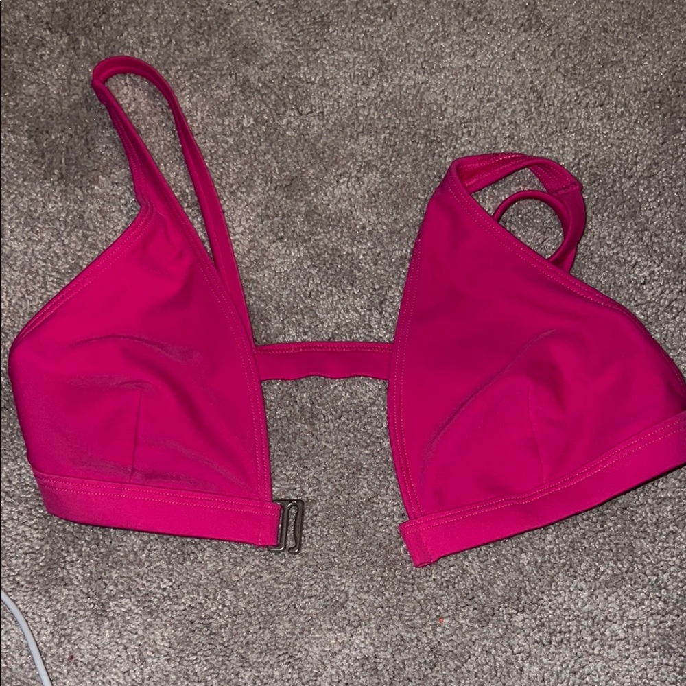 Women's Pink Triangle Bralette - Picture 3 of 3